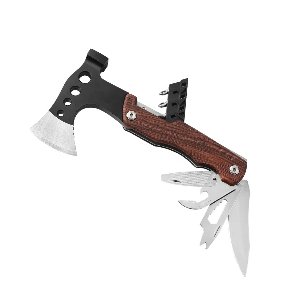 
MS019H stainless steel multitool hatchet survival camping axe 