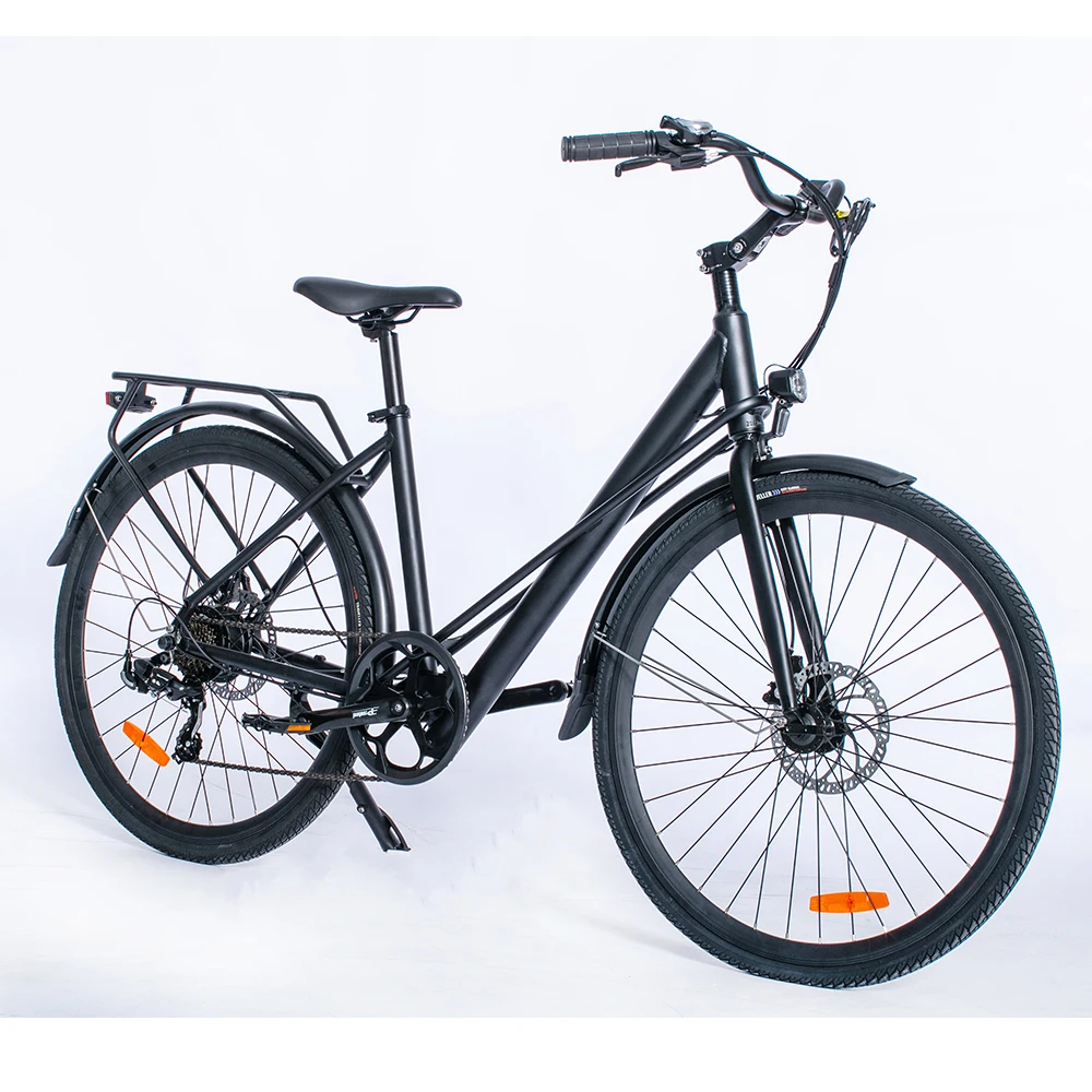 Zodin Factory Price Bicycle Aluminum Alloy 250W 36V Electric Moped City Bike Ebike For Women