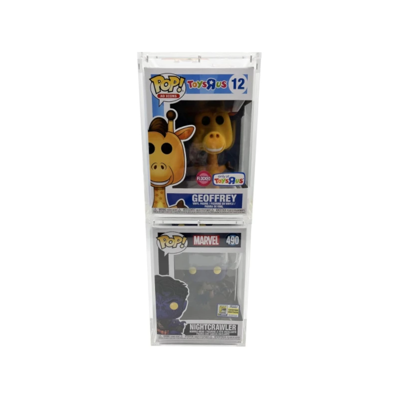 5mm Thickness Acrylic Collectible Toy Figures Funko Pop Box Marvel Protector Display Case