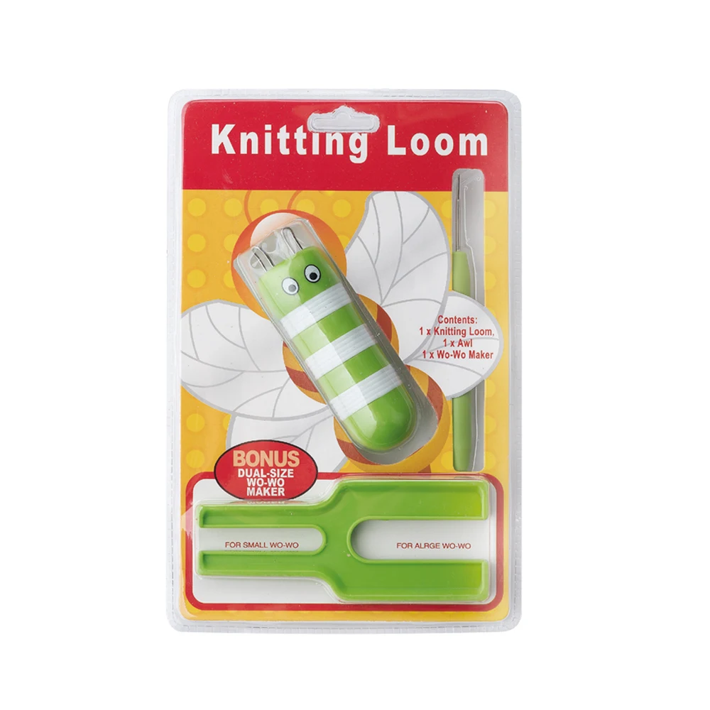 Flower Pattern Decorate Indoor DIY Baby Gift Knitting Loom Set