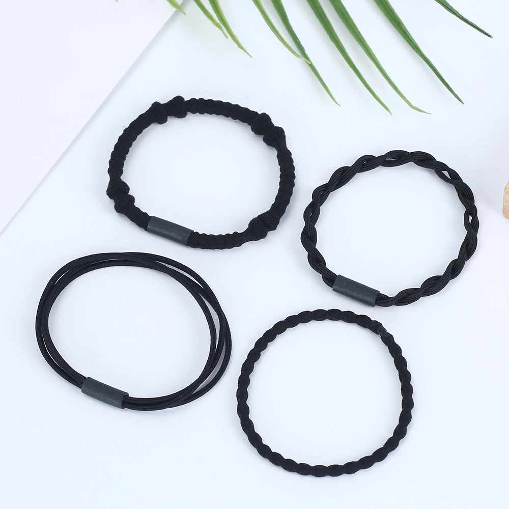 2022  Korean Hair Accessories Hair Rubber Bands Ropes elastic hair band Bracelet Ponytail Holder for Women and Girls