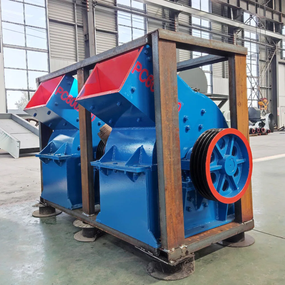 Portable Small Rock Stone Crushing Machine, Granite Basalt Sand Hammer Mill Crusher, Mobile Hammer Crusher Diesel or Electric