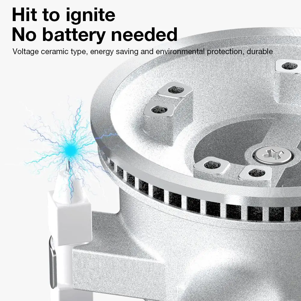 
Portable Butane Gas Stove Good Heat Dissipation Strong Firepower Gas Stove for Home Picnic 