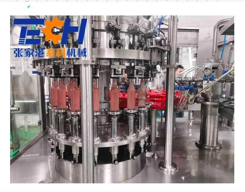 Automatic glass bottle carbonated or pure mineral water filling and labeling machine