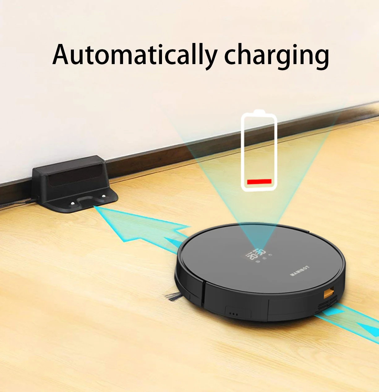 WIFI control robot vacuum cleaner 2016 high end wet mopping floor cleaner auto cleaner PREVAC650