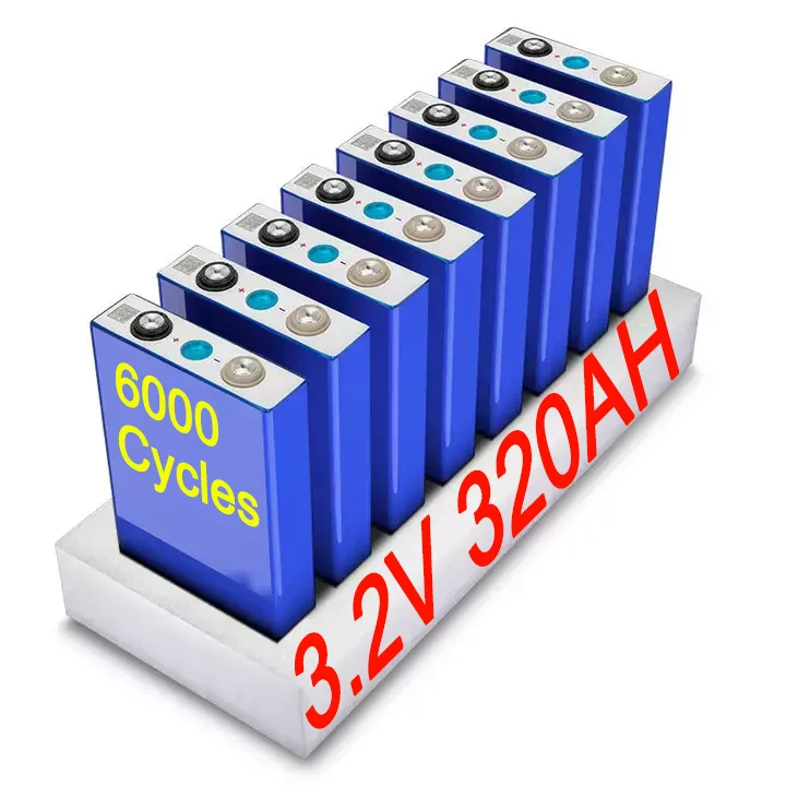 OEM ODM глубокие циклы EV батарея 6000 раз класс A LFP 3 2 V 320Ah 280AH 271AH Lifepo4 призматическая