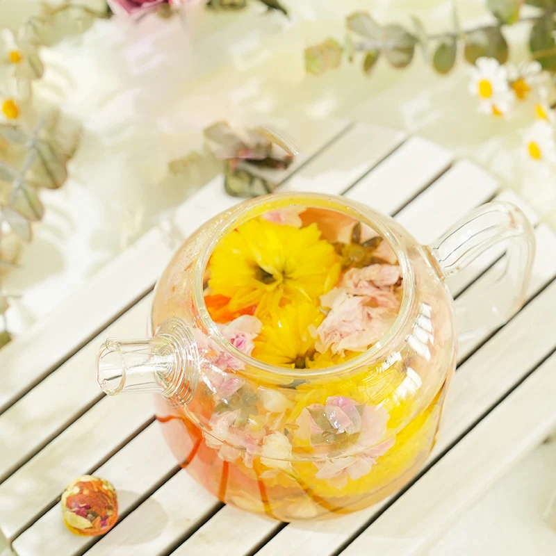 Jasmine Blooming Tea Balls Chinese Beautiful Handmade Flower Tea Balls For Gift Oem Package