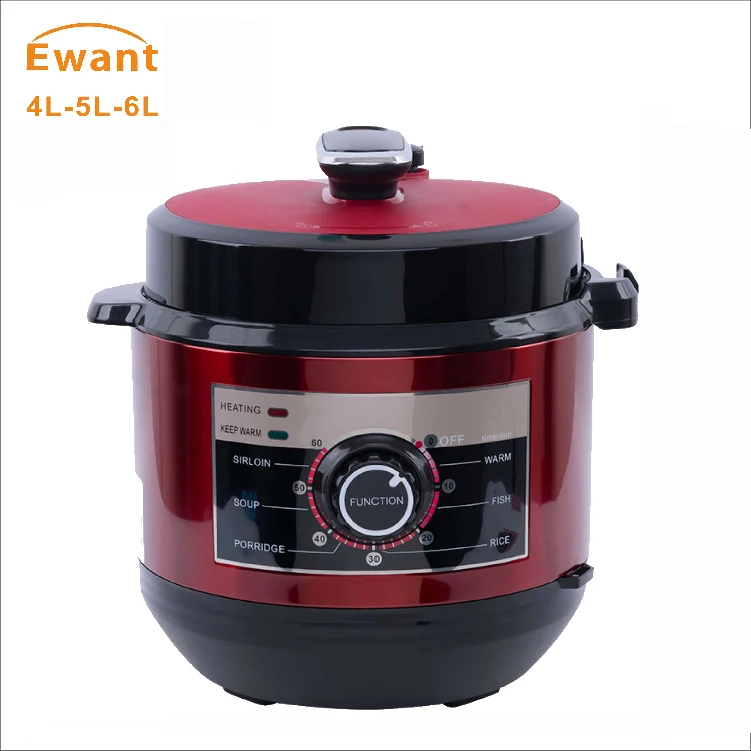 Ewant Hot Sales 4L 5L 6L Commercial Smart Multifunctional Electric Pressure Cooker