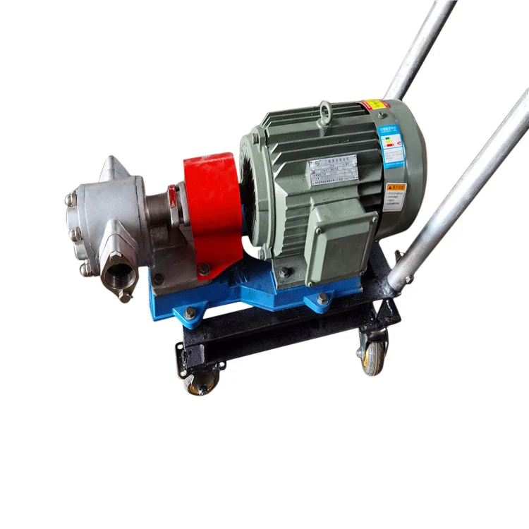 KCB-300 stainless steel cooking oil gear pump olive oil soybean oil food hygiene pump