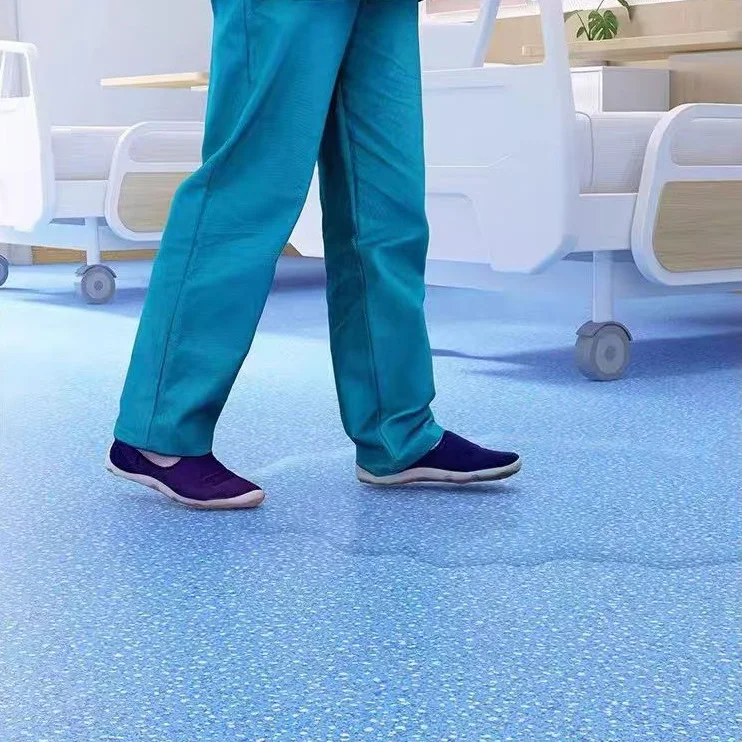 waterproof pvc plastic flooring vinyl sheet luxury vinyl plank flooring for hospital