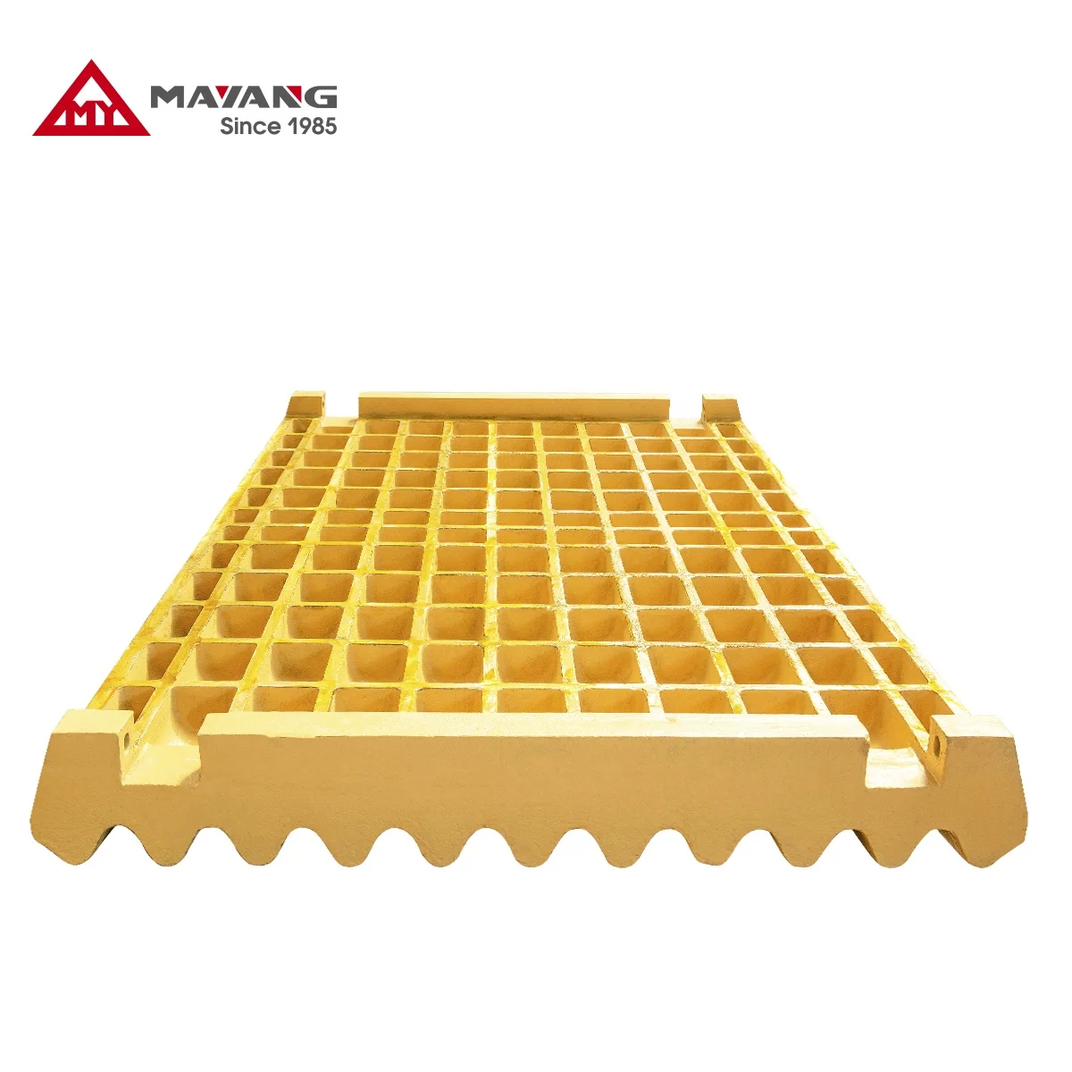 High Manganese Steel Casting Fixed And Swing Movable Wear and Spare Parts For Stone Crusher Jaw Plate