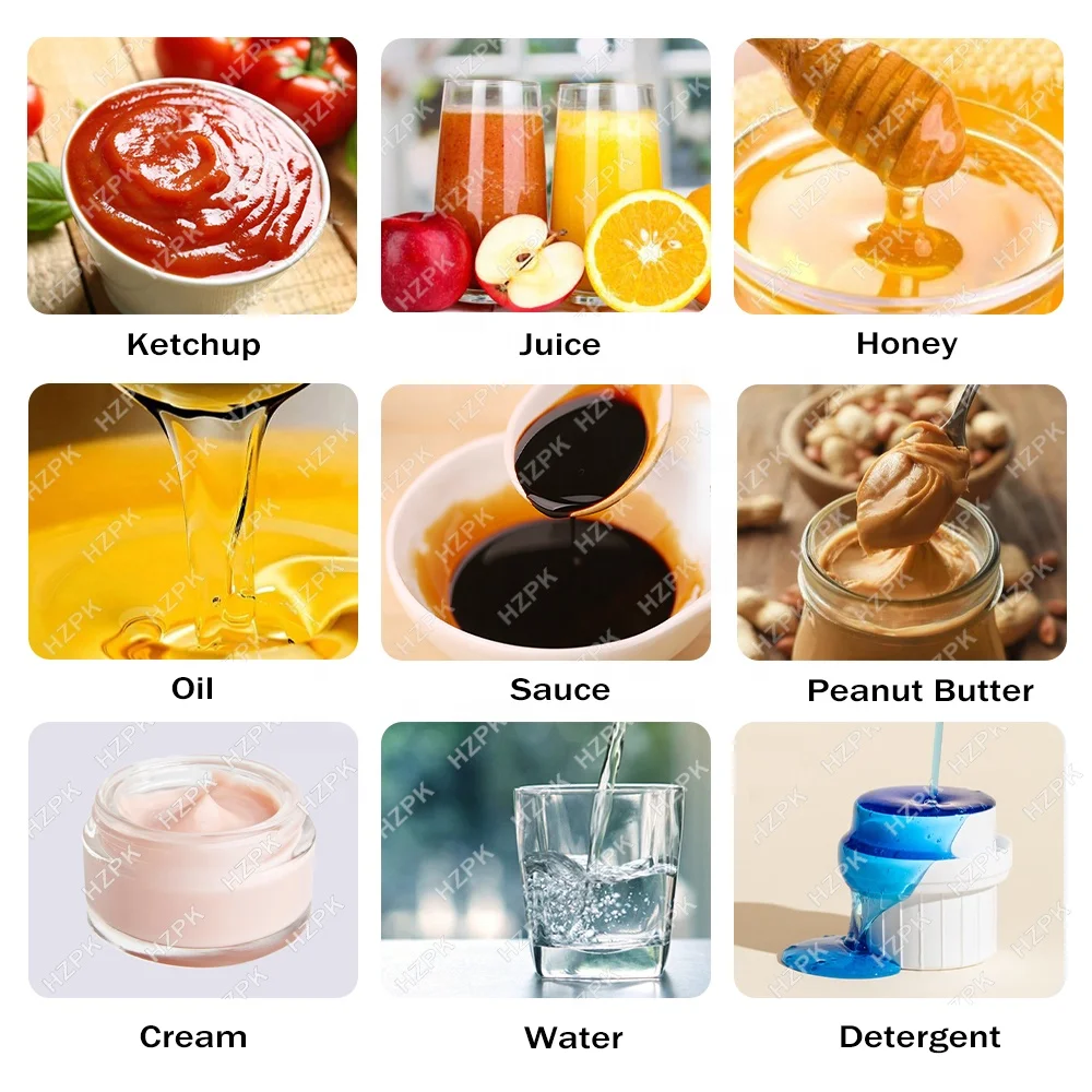 HZPK Fruit Jam Tomato Paste Honey Sachet Filling And Sealing Liquid  Multi-function Packaging Machine