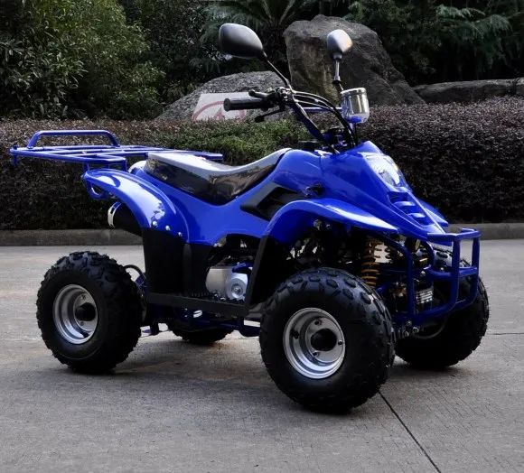 The best Professional manufacturer Chain Drive 110cc safe atv 4x4 4 Stroke 4 Wheeler kids/adult atvs quad bike