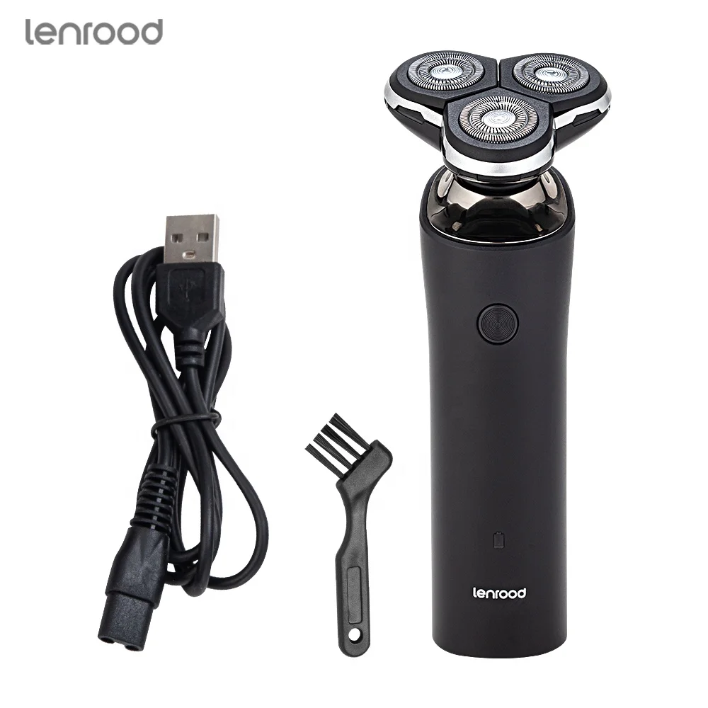 Lenrood Electric Razor New Arrival LR-600 IPX6 USB Rechargeable 4D Floating Wet And Dry Dual Use Men Electric Shavers