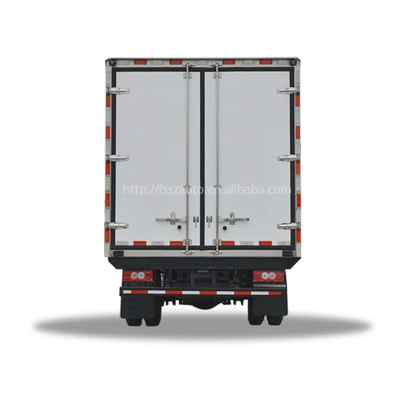 Foton Ollin 1-8 Tons Diesel Refrigerator Truck Single Row New Condition Euro 6 Emission Standard Factory Direct Sales