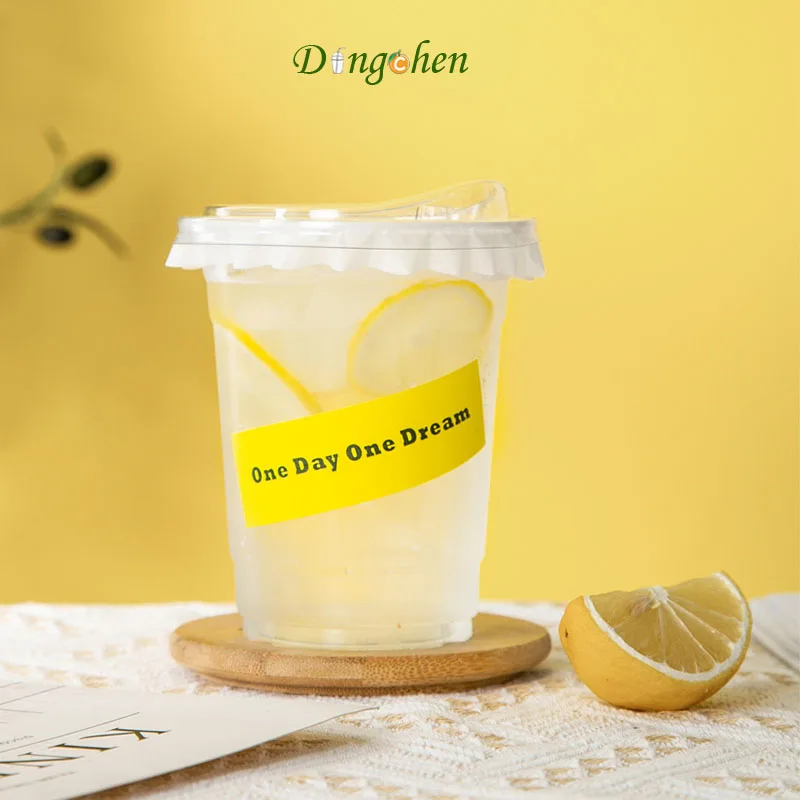 Wholesale PP PET Cup Disposable Injection Plastic Cups With Covers