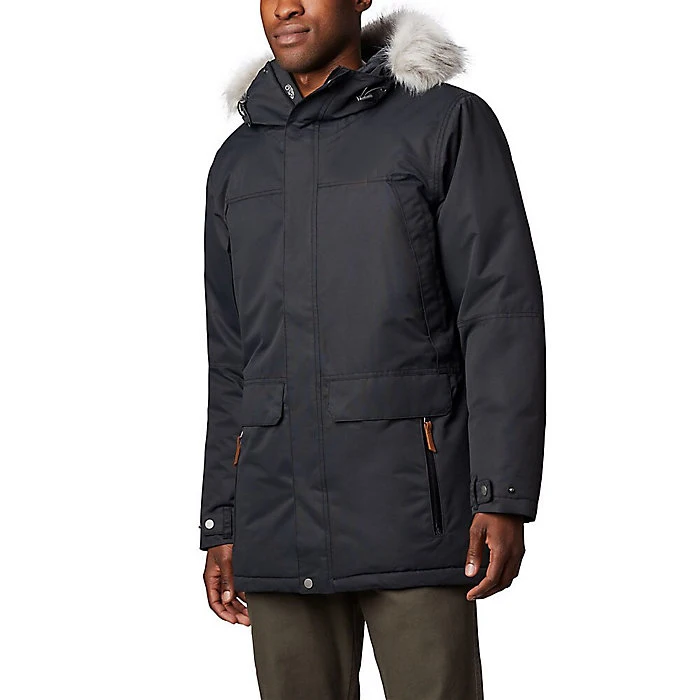 2021s Newest Outdoor Winter Quilted Thick Men Parka Coat Casual Hoodie With Fur Trench Overcoat For Man