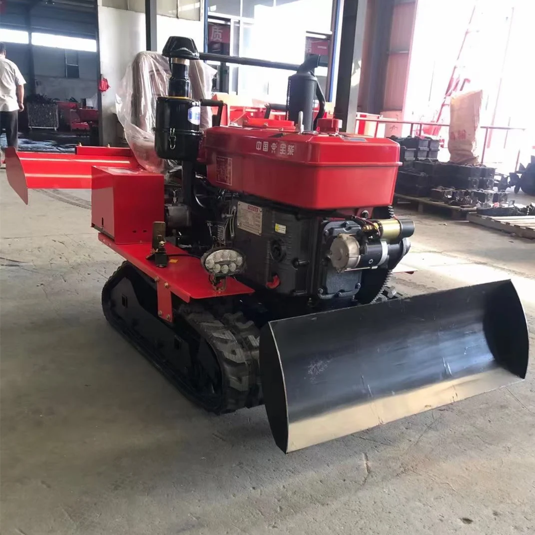 big power diesel engine mini farm works tracks tractors