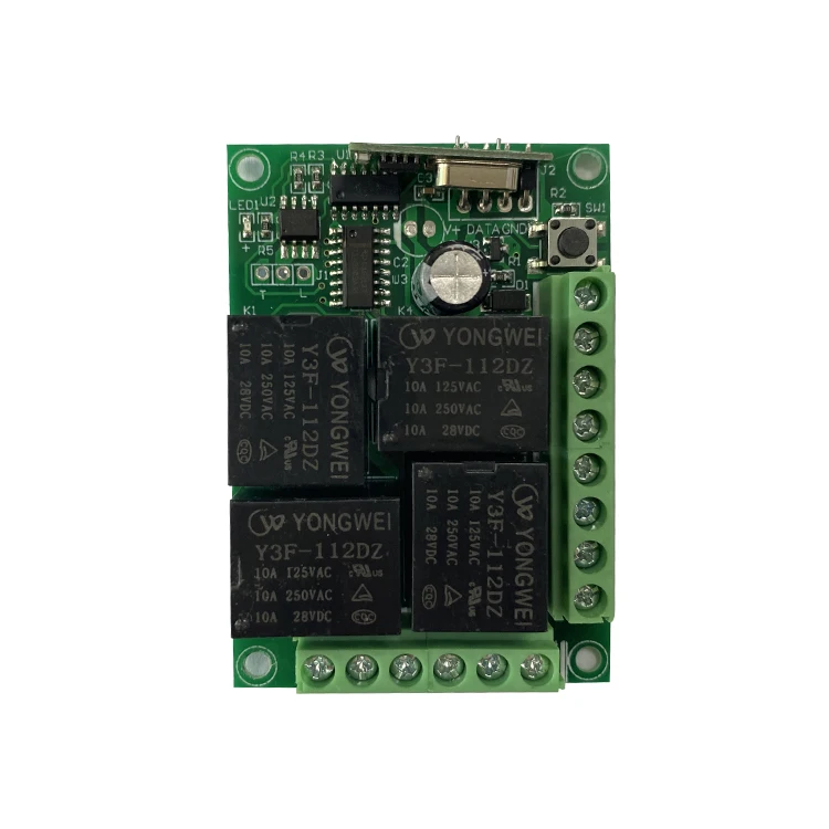 Universal receiver smart home door wireless controller