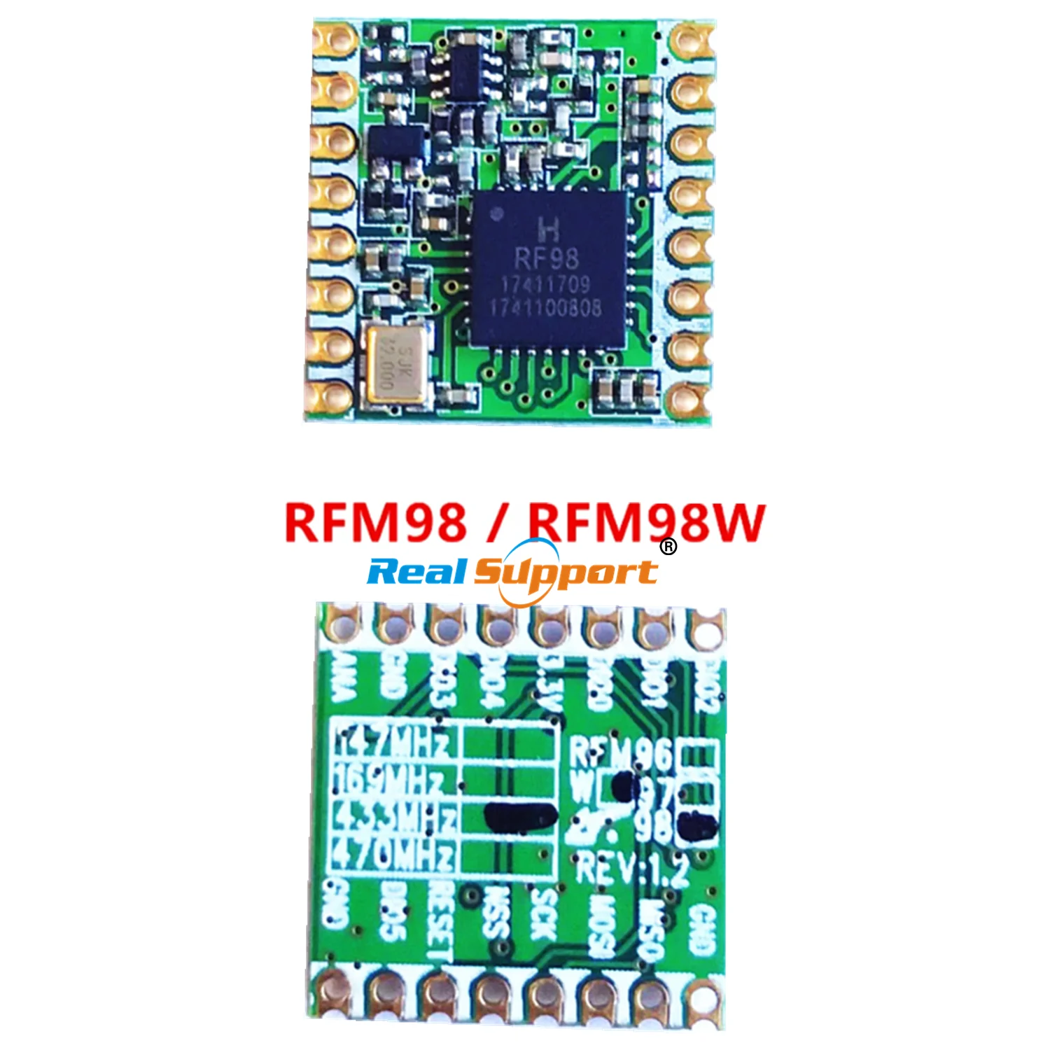 RFM95W RFM96W RFM98W 315MHz 433MHz 868MHz 915MHz LORA SX1276 wireless transceiver module Wholesale