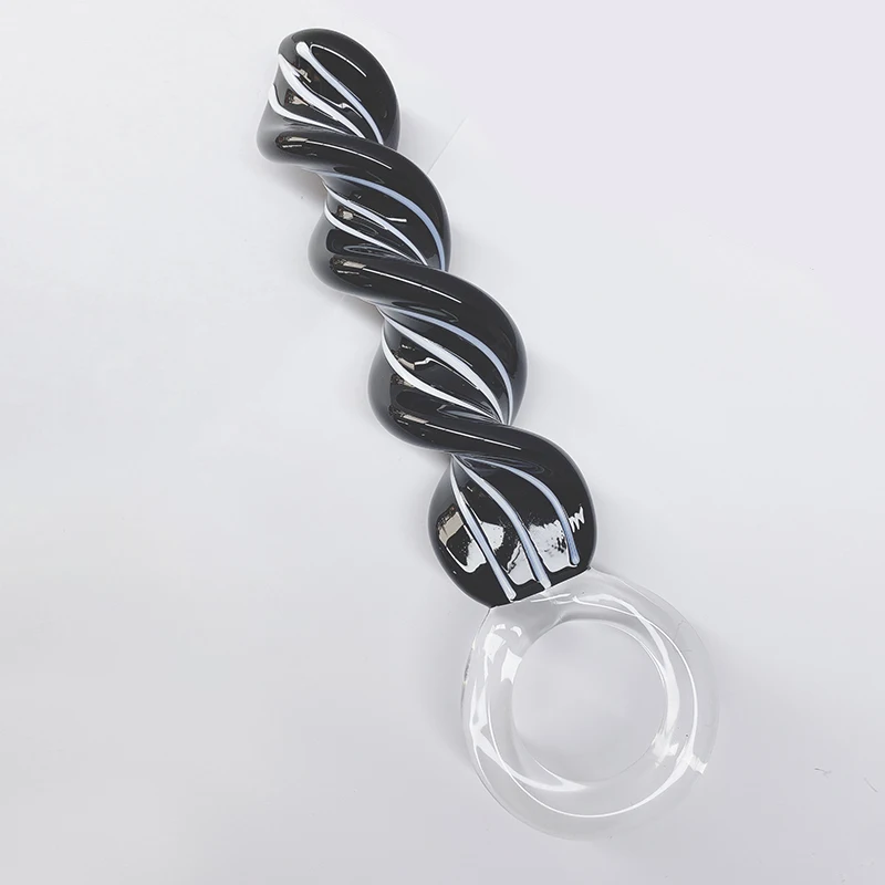 Wholesale Women Men G Spot Stimulation Pleasure Body Safe Wand Bead Crystal Glass Dildo Anal Plug