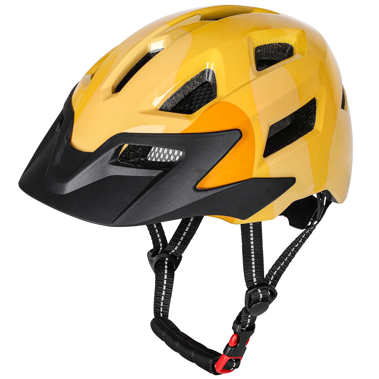 FUNWICT cycling helmet camera bike holder mtb scooter kids rear adjuster with half face mountain visor bicycle helmet