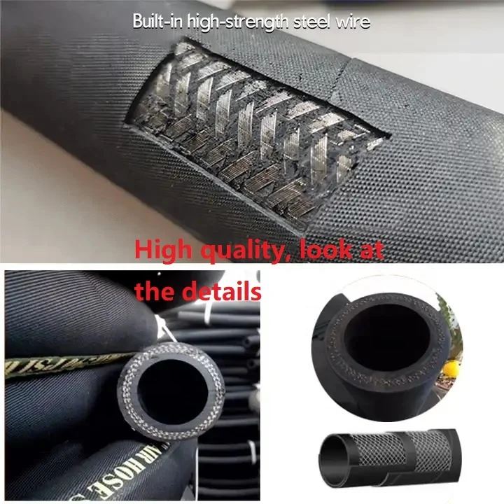 Spraying Hose  automatic spraying machine Polyurethane Steel Wire Cleaning Machine Hose