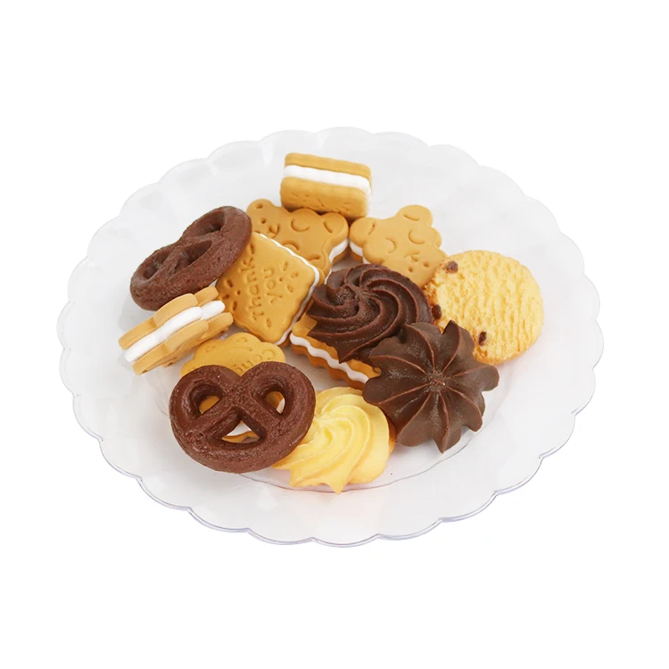 Hot Sale 7.5 inch  travel plate set party plastic 10 ct Cookie plate clear For Party