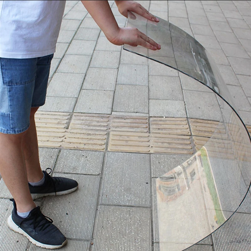 4 X 8 Unbreakable PC Building Material 6MM Plastic Solid Flat Polycarbonate Sheet