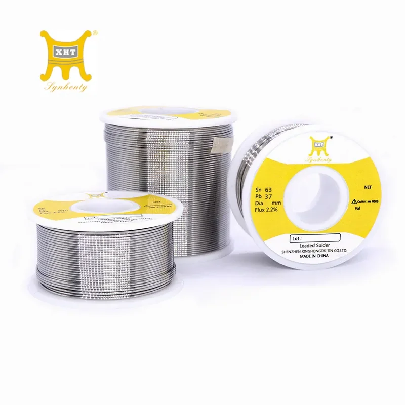 XHT Tin Alloy Sn30Pb70 Solder Wire with Flux Core 2.0% SMT Lead Solder Wire