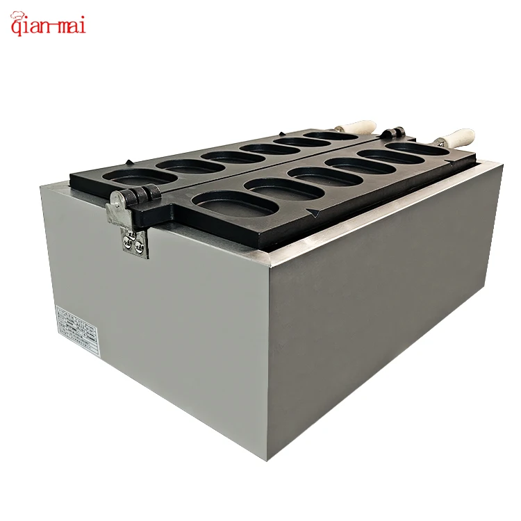 Professional Snack Machines Supplier Popular Fluffy Waffle Maker Machine 6 In 1 Korean Egg Bread Maker Machine