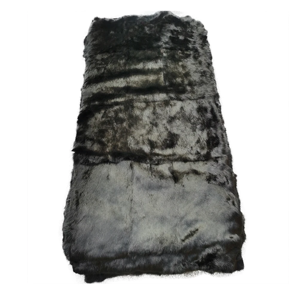 Одеяло из натурального кроличьего меха ALICEFUR накидка для одежды