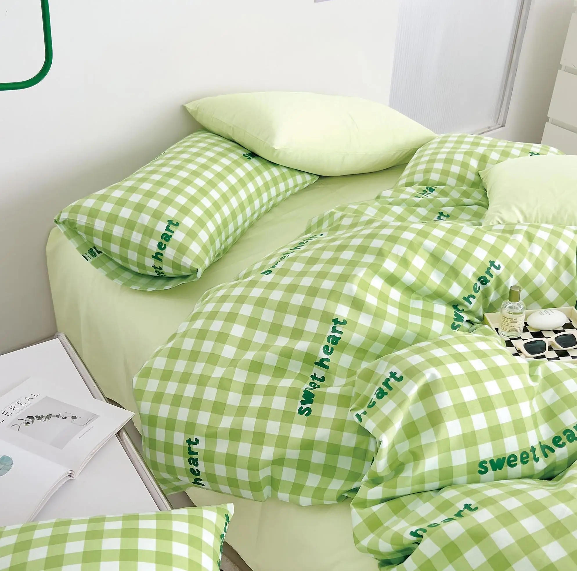 Bale packing printed cotton tissue fabric for bedding