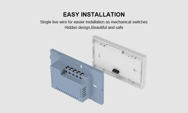 BroadLink Wifi RF 1/2/3 gang Interruptor Inteligente For Smart Home Life TC2S US UK EU Single Live Smart Light Wall Touch Switch