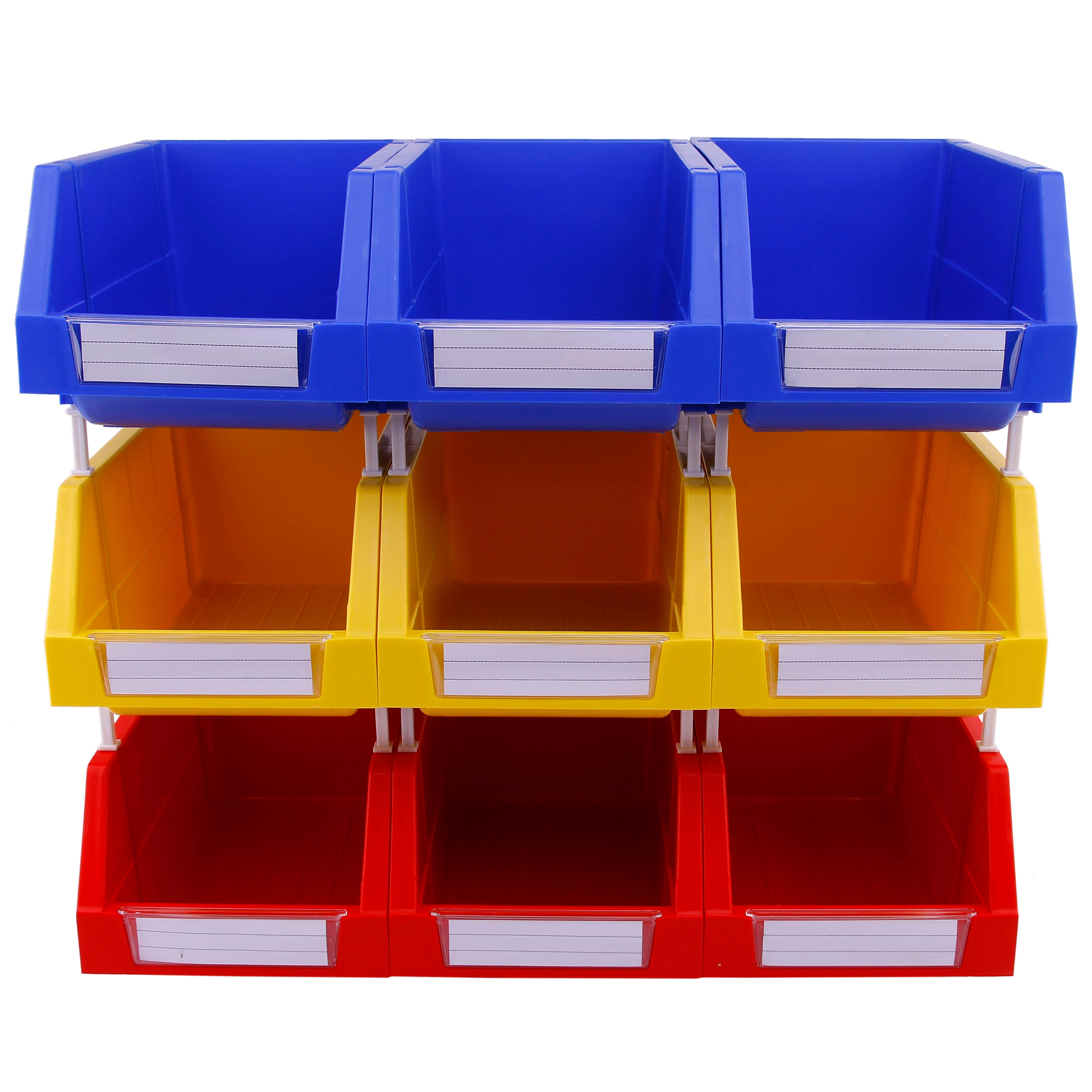 Small parts storage organizer box plastic bin for shelf medicine storage plastic shelf bin
