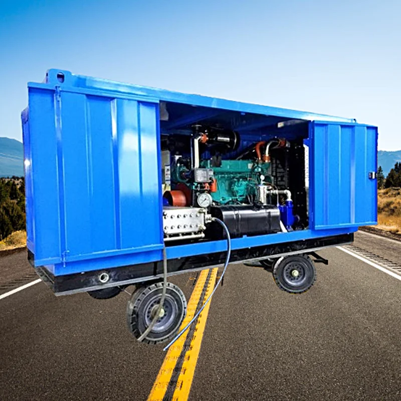 Factory Price 150Mpa Ultra High Pressure Water Jetting Pump Cleaner Cleaning Machine Hydro Blasting Equipment