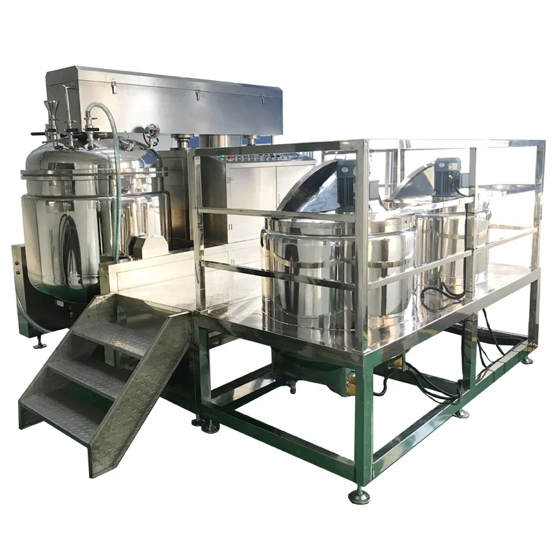 Factory price toothpaste homogenizer mixing making machine vacuum mixer equipment machinery for sale