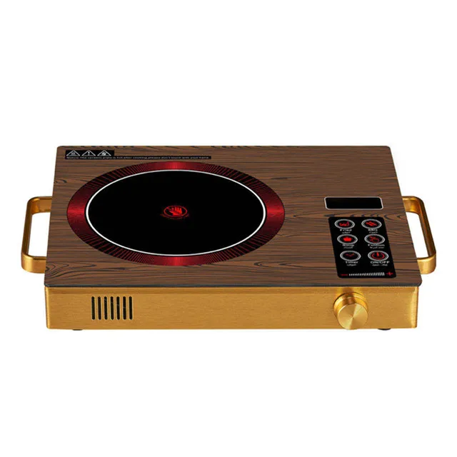  2200w stainless steel single coocktop national infrared cooker ceramic electric