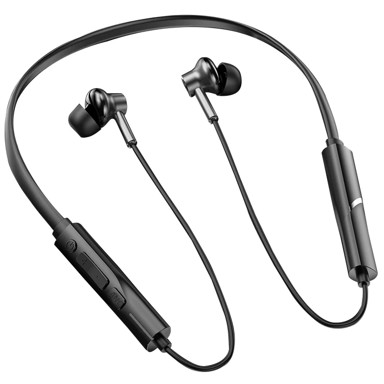 2021 длинная батарея легкая Базовая Бесплатная доставка в ухо Спортивная гарнитура Беспроводные наушники с шейным ремешком