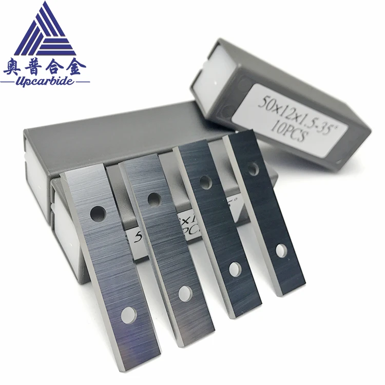 Wholesale Tungsten carbide Metal Knife Blade Insert Wood Planer Knife 37 Degree Customization