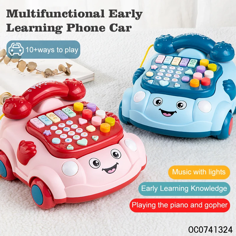 Cartoon baby telephone baby toys telephone baby telephone toy cartoon simulated landline