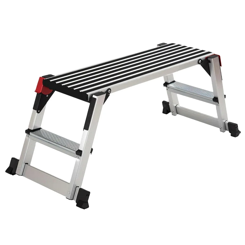 Aluminium Folding Step Stool Ladders Desk Car Washing Ladders