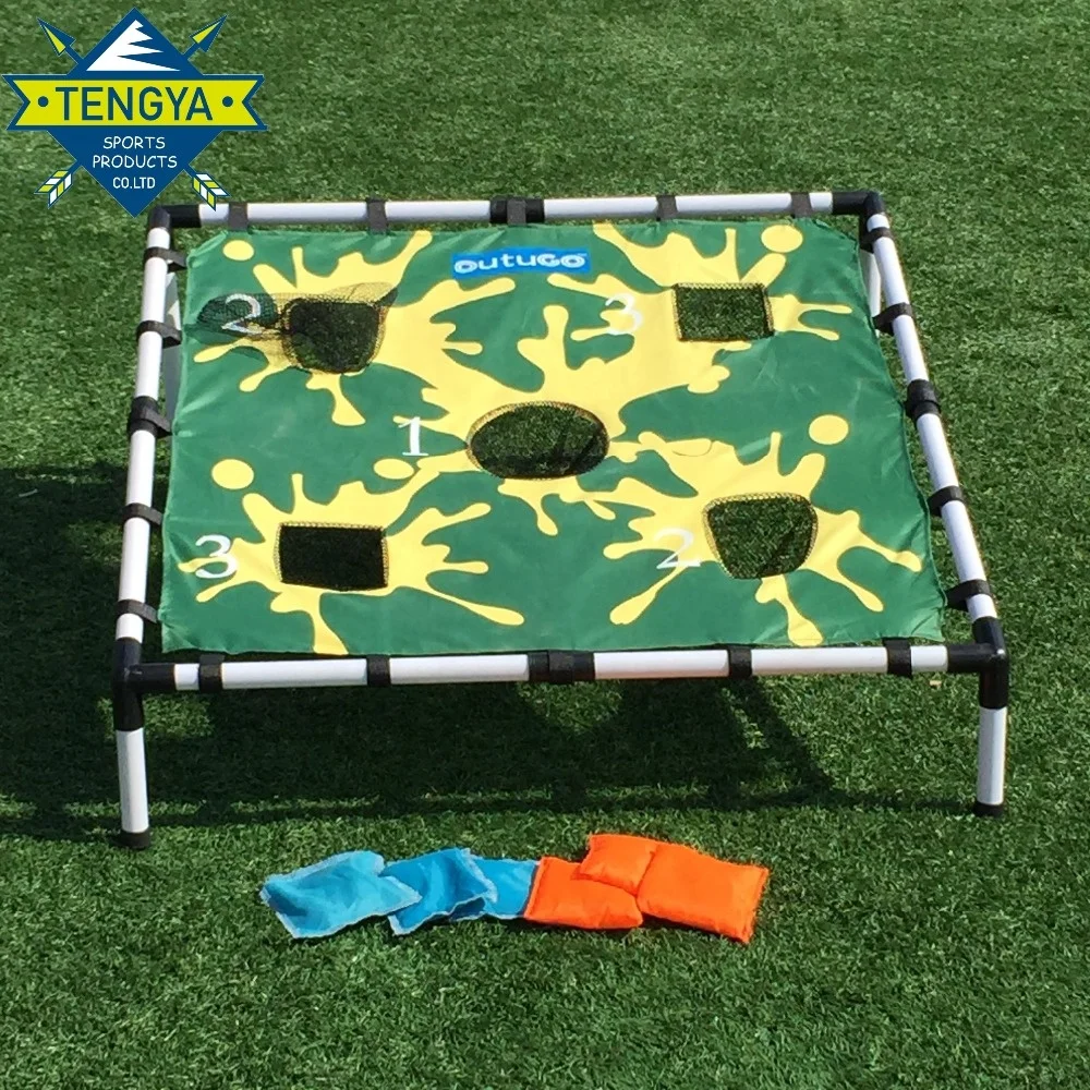 Indoor Outdoor Lawn Game toss game with bean bag