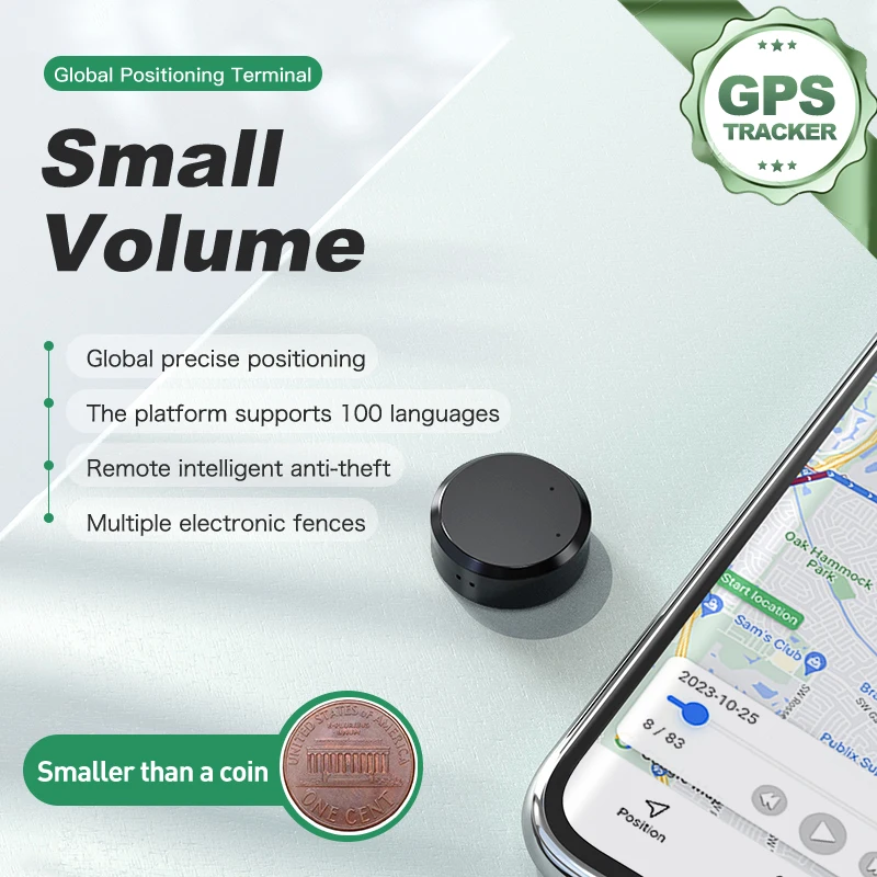 Super Mini GPS Tracker with Magnet Tracking Device Locator  Magnetic Vehicle Gps Tracker for Car