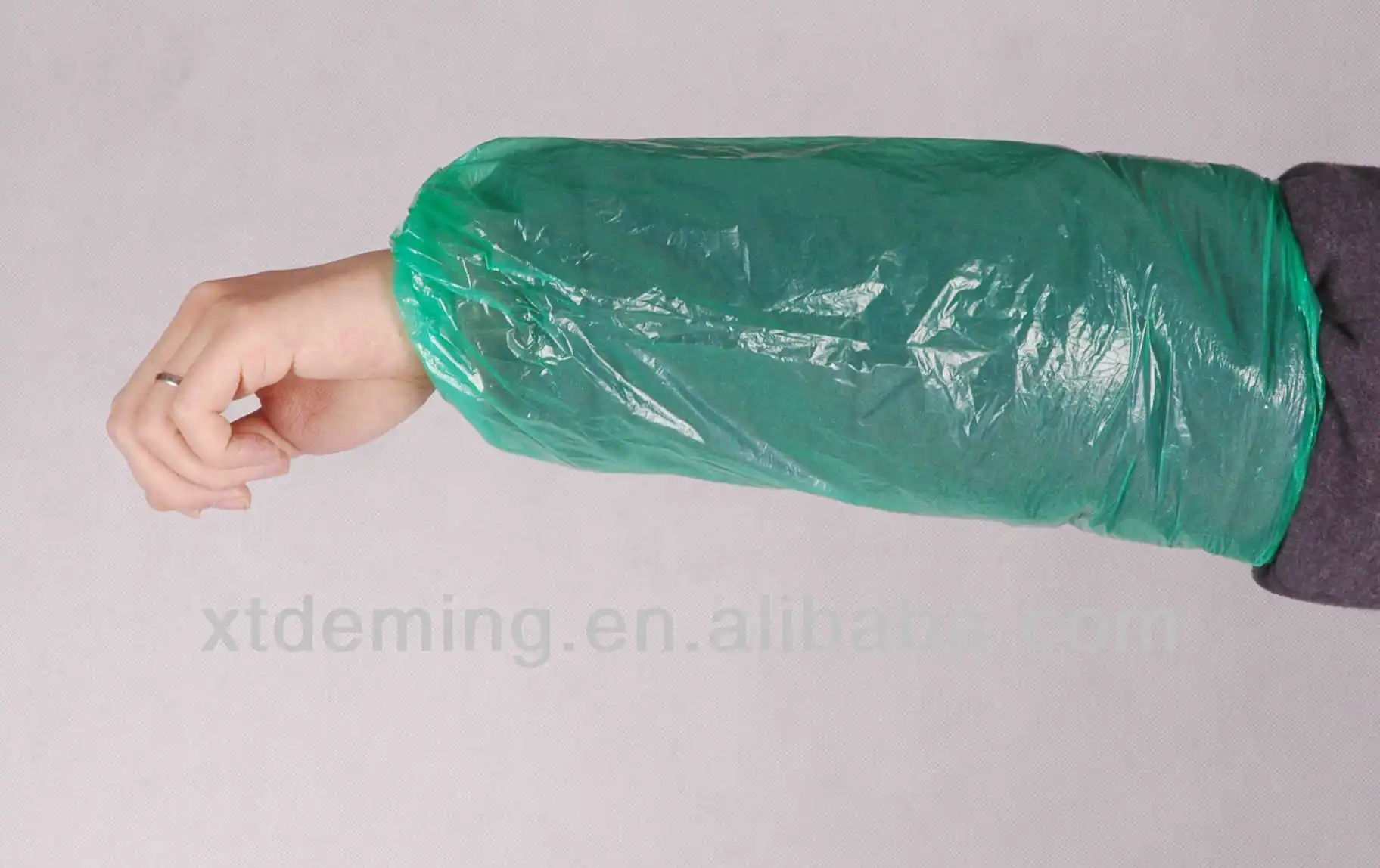 Waterproof Protective Medical/Surgical/CPE/SMS/PP/Nonwoven Disposable PE Sleeve Cover
