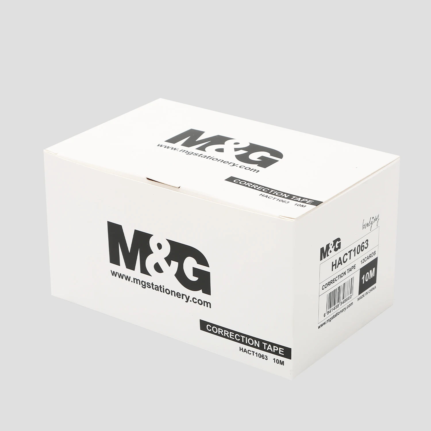 M&G 10m*5mm Economical Love Series 2 In 1 Cute Heart Shape Correction Tape Set For Office/School Stationery Gift Season Supplies