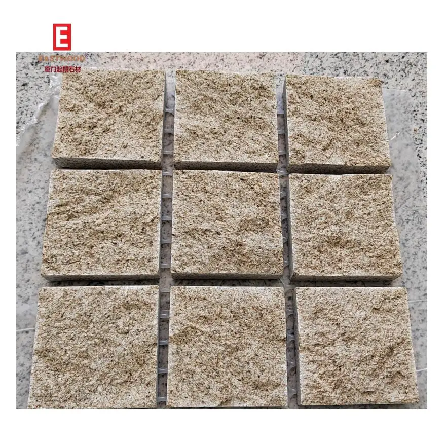 Natural Beige Granite Paving Stone Pavers For Patios