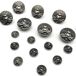 Новинка, Лидер продаж, прочные джинсовые изделия по низкой цене, однотонные заклепки для одежды