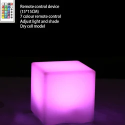 LED Cube Lights with Remote Control,Mood Lamp,USB Beside Desk Lamp