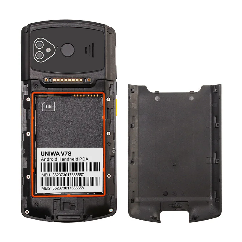 IP65 Водонепроницаемый 4G Android Прочный ручной КПК с 2D модуль сканирования штрих-кода